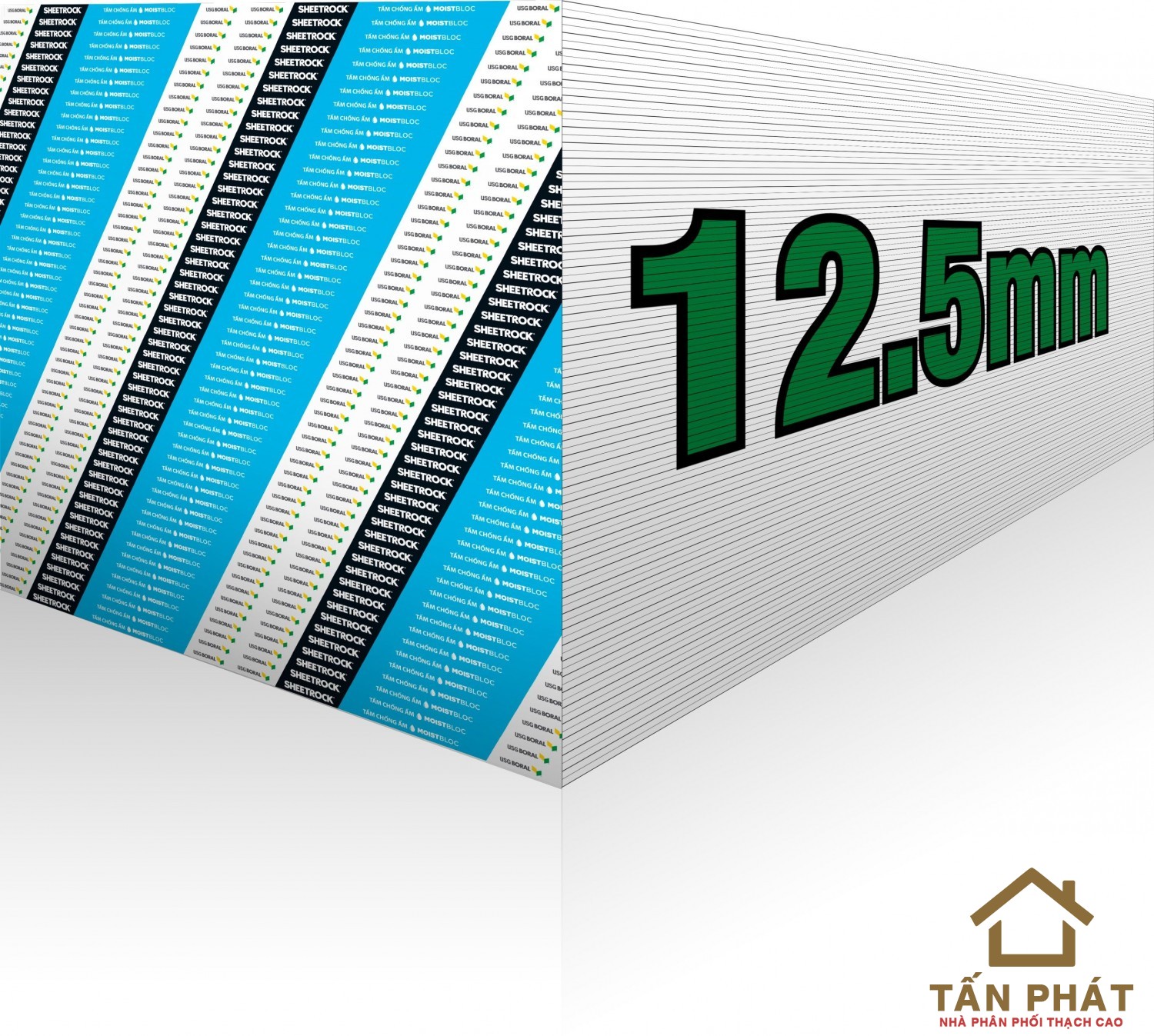 Sheetrock Moistbloc 12 5mm